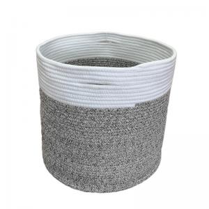 Cotton Rope Laundry Storage Baskets Toy Storage Baskets 