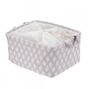 New Cotton Drawstring Foldable Storage Boxes & Bins 