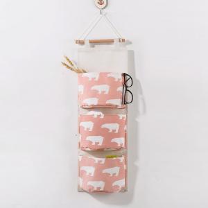 Wall Door Hanging cotton organizer storage bag waterproof