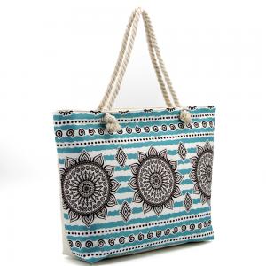 High quality OEM design shoulder summer travel beach bag 